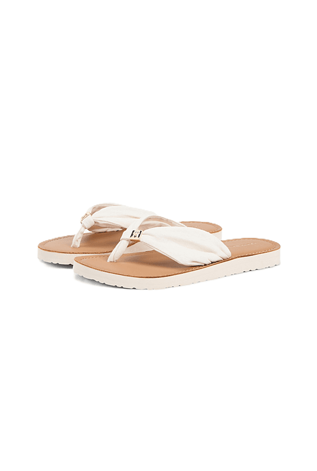 Tommy Hilfiger sandali infradito donna crema - 2