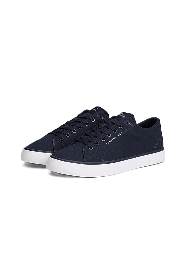 Tommy Hilfiger scarpe in tela uomo navy blue - 2