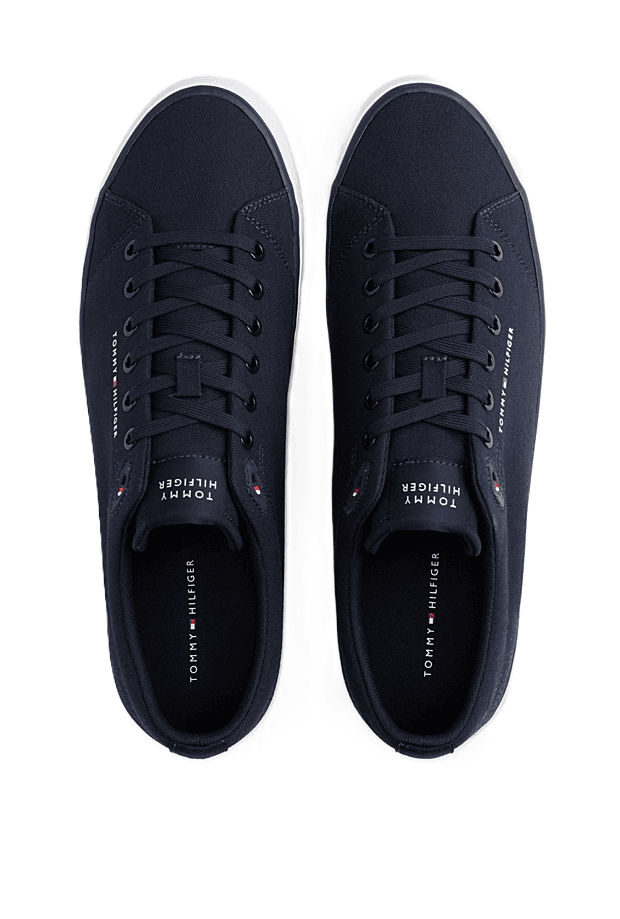 Tommy Hilfiger scarpe in tela uomo navy blue - 3