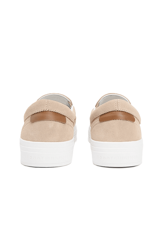 Tommy Hilfiger scarpe slip on uomno beige - 4