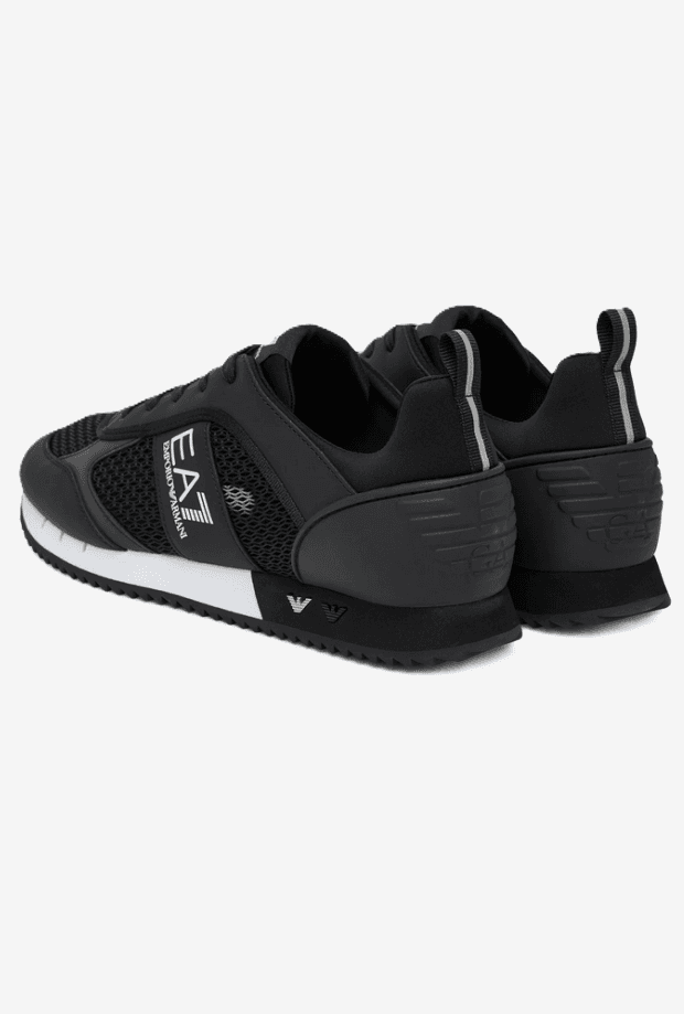 EA7 scarpe unisex nero - 4