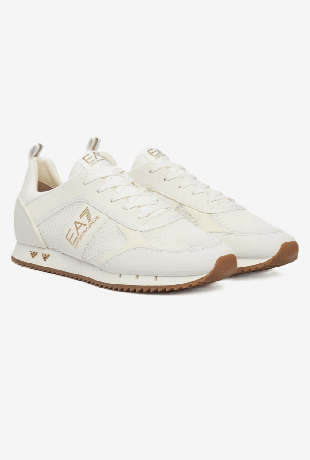 EA7 scarpe unisex crema - 2