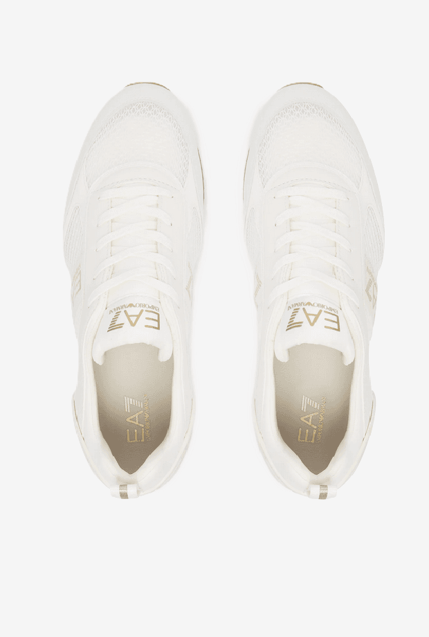 EA7 scarpe unisex crema - 3