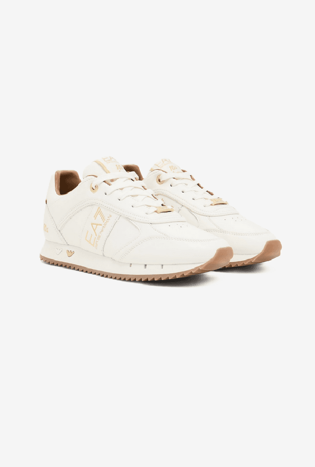 EA7 scarpe unisex crema - 2