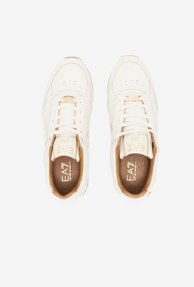 EA7 scarpe unisex crema - 3