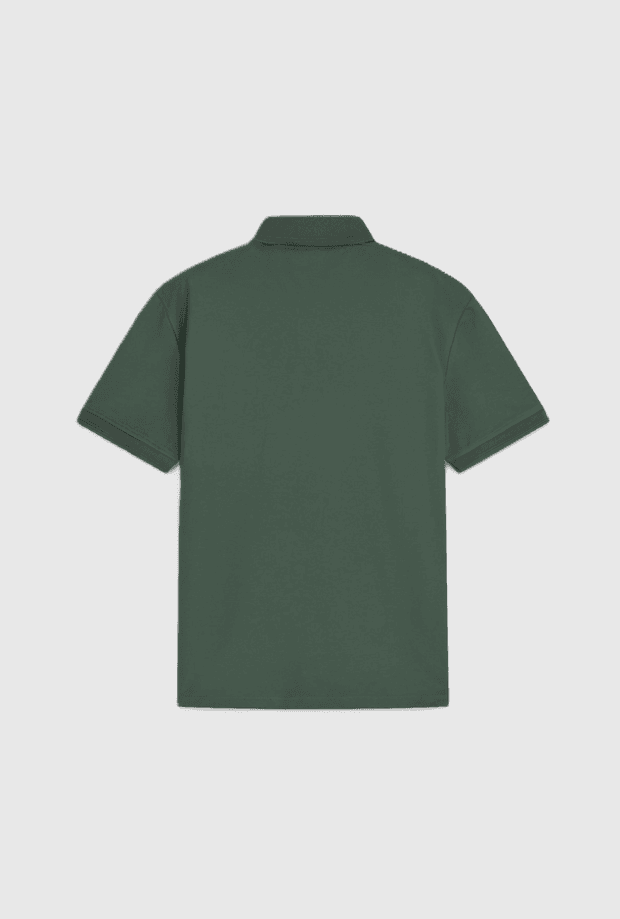 GAS polo slim fit uomo verde - 4