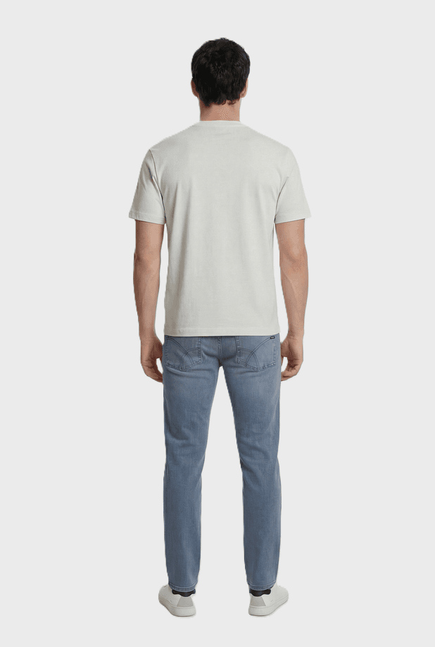 GAS jeans skinny fit uomo blu chiaro - 3