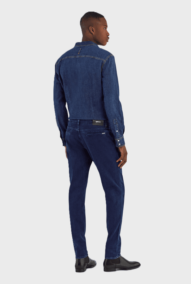 GAS jeans chino uomo blu scuro - 3