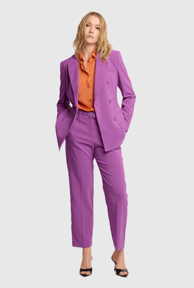 KOCCA pantalone a sigaretta donna orchidea - 3