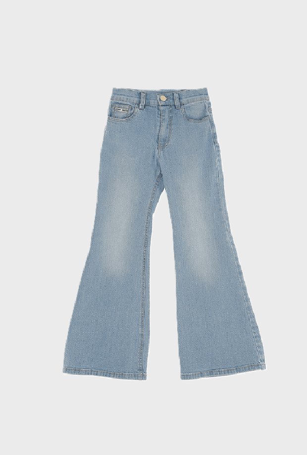 ELISABETTA FRANCHI jeans bambina blu denim