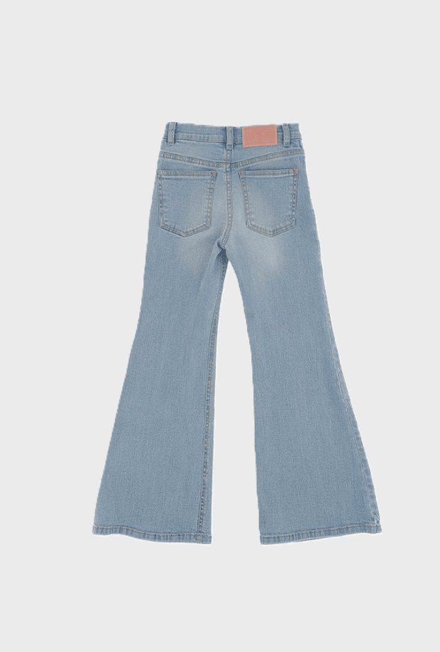 ELISABETTA FRANCHI jeans bambina blu denim - 2
