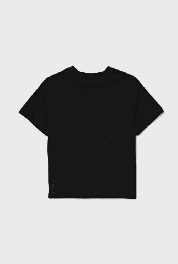 ELISABETTA FRANCHI t-shirt con maxi logo bambina nero-bianco - 2