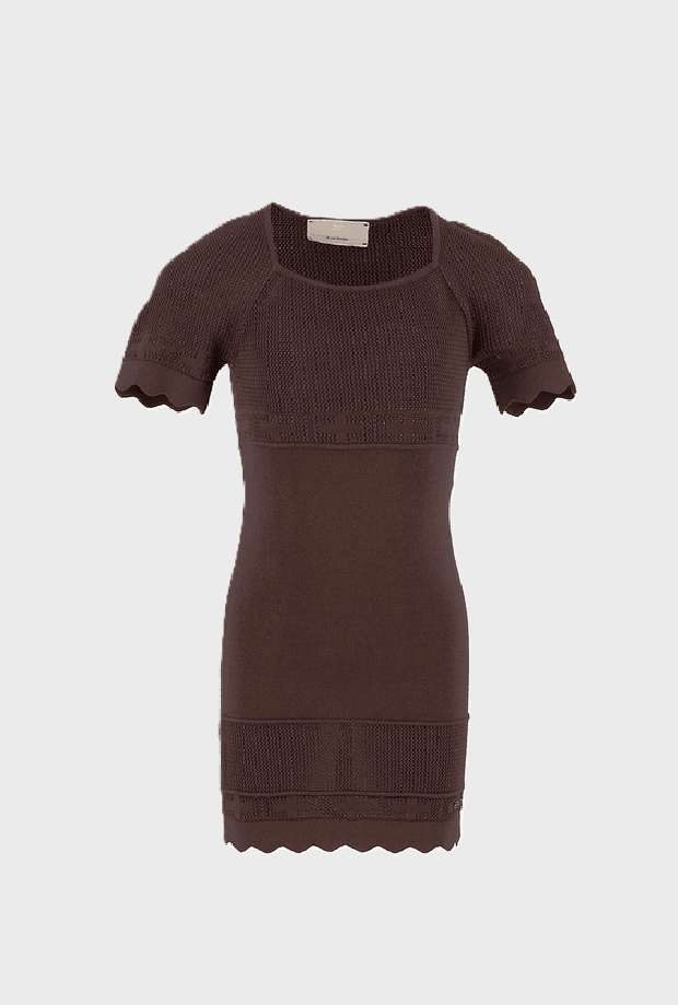 ELISABETTA FRANCHI abito bambina marrone