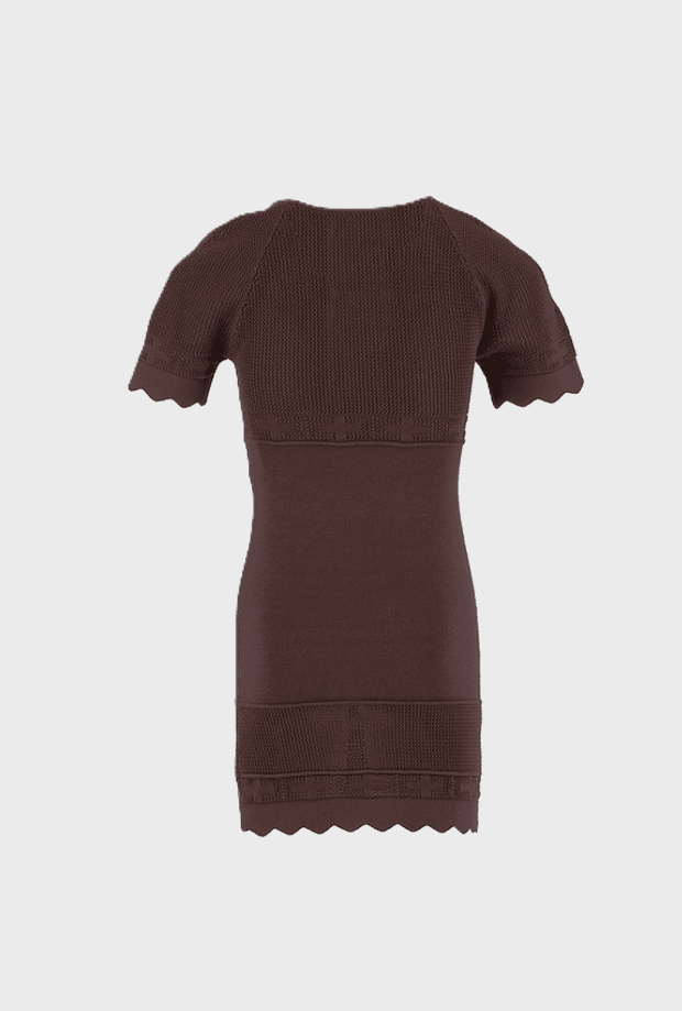 ELISABETTA FRANCHI abito bambina marrone - 2