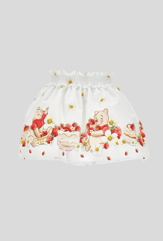 MONNALISA gonna winnie the pooh bambina bianco-rosso - 2