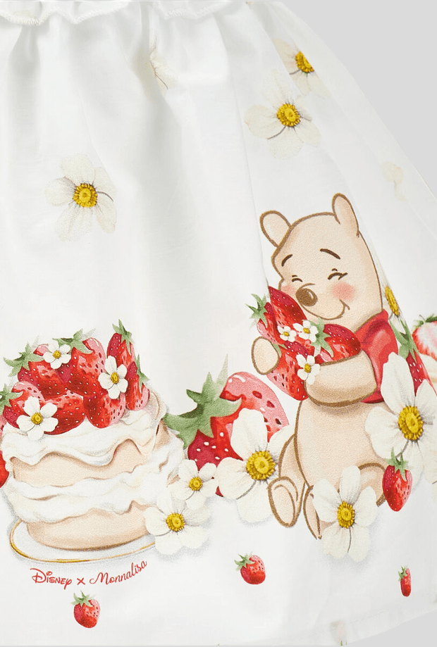 MONNALISA gonna winnie the pooh bambina bianco-rosso - 3