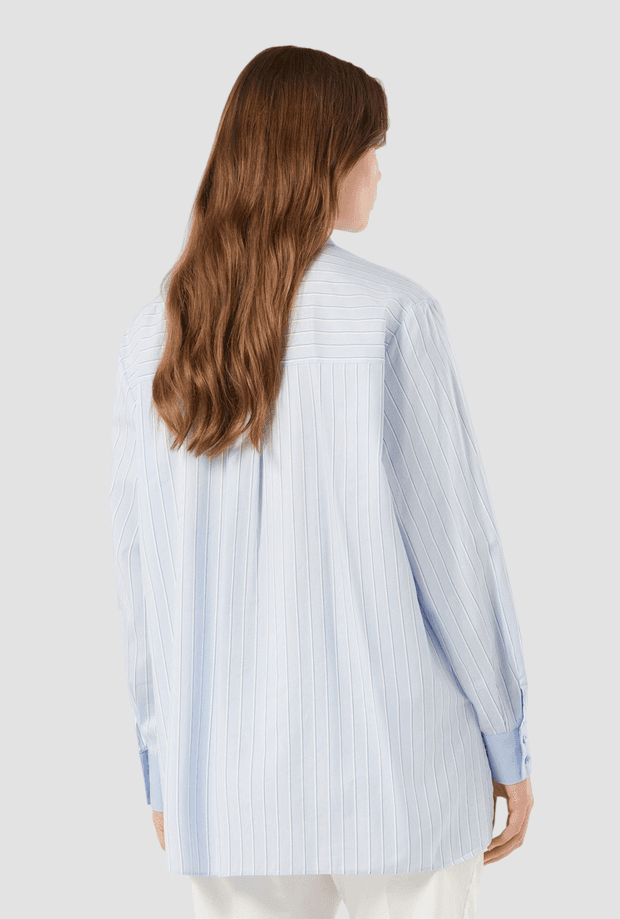 PERSONA camicia a righe donna azzurro - 3