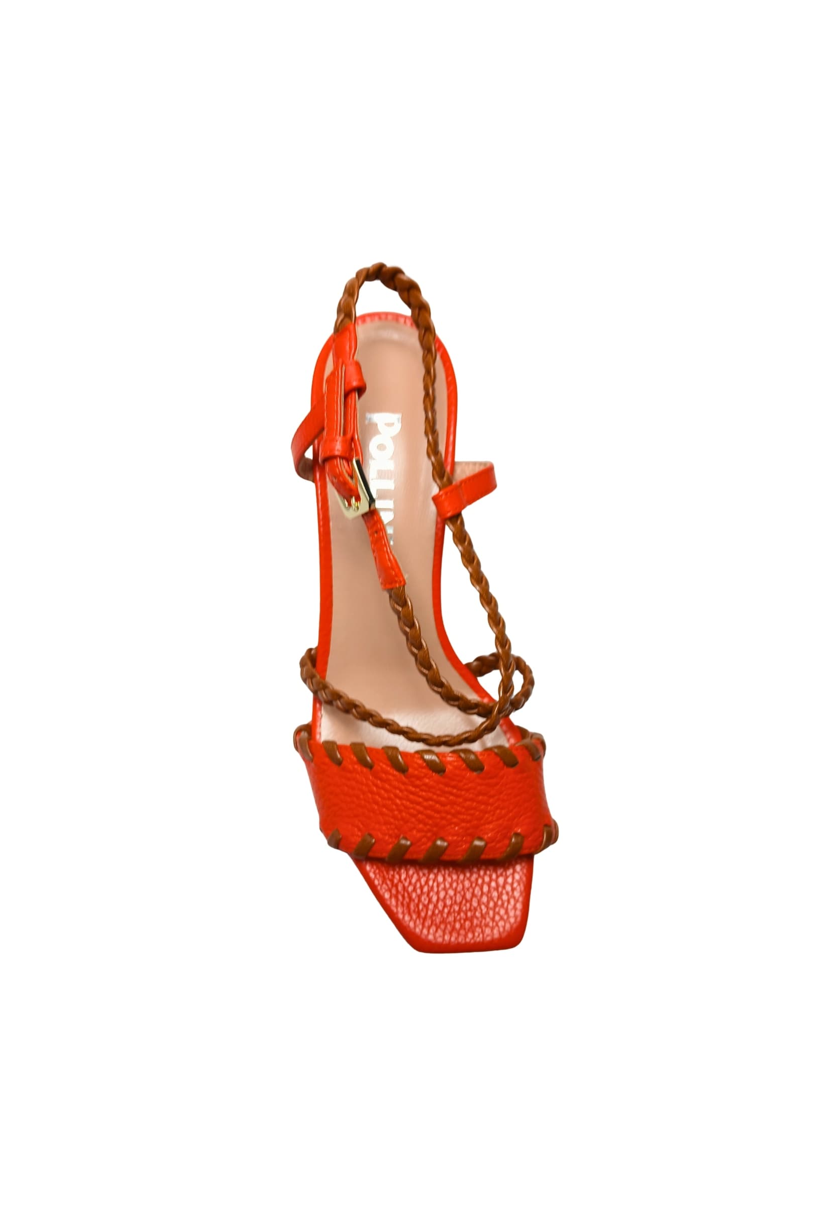 POLLINI SA16446C0ETE345A Pollini Donna Pelle Arancione - 3
