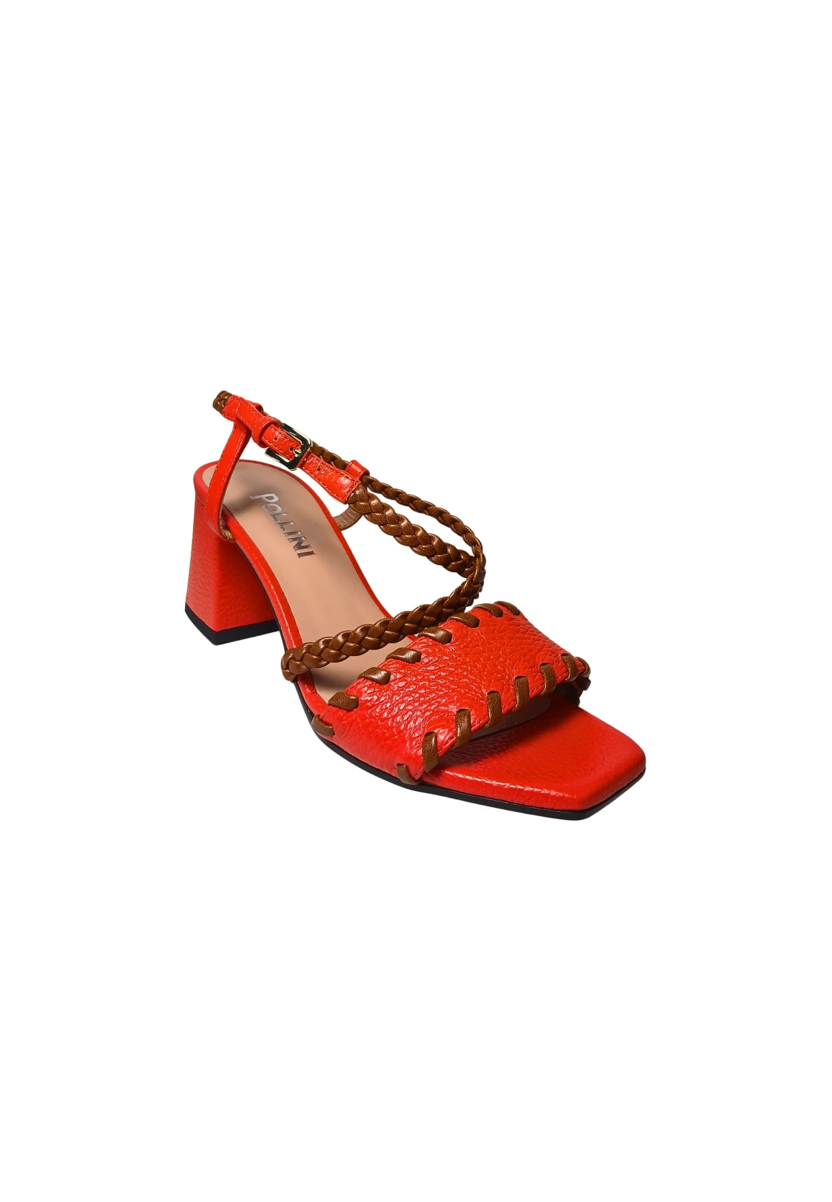 POLLINI SA16446C0ETE345A Pollini Donna Pelle Arancione - 5