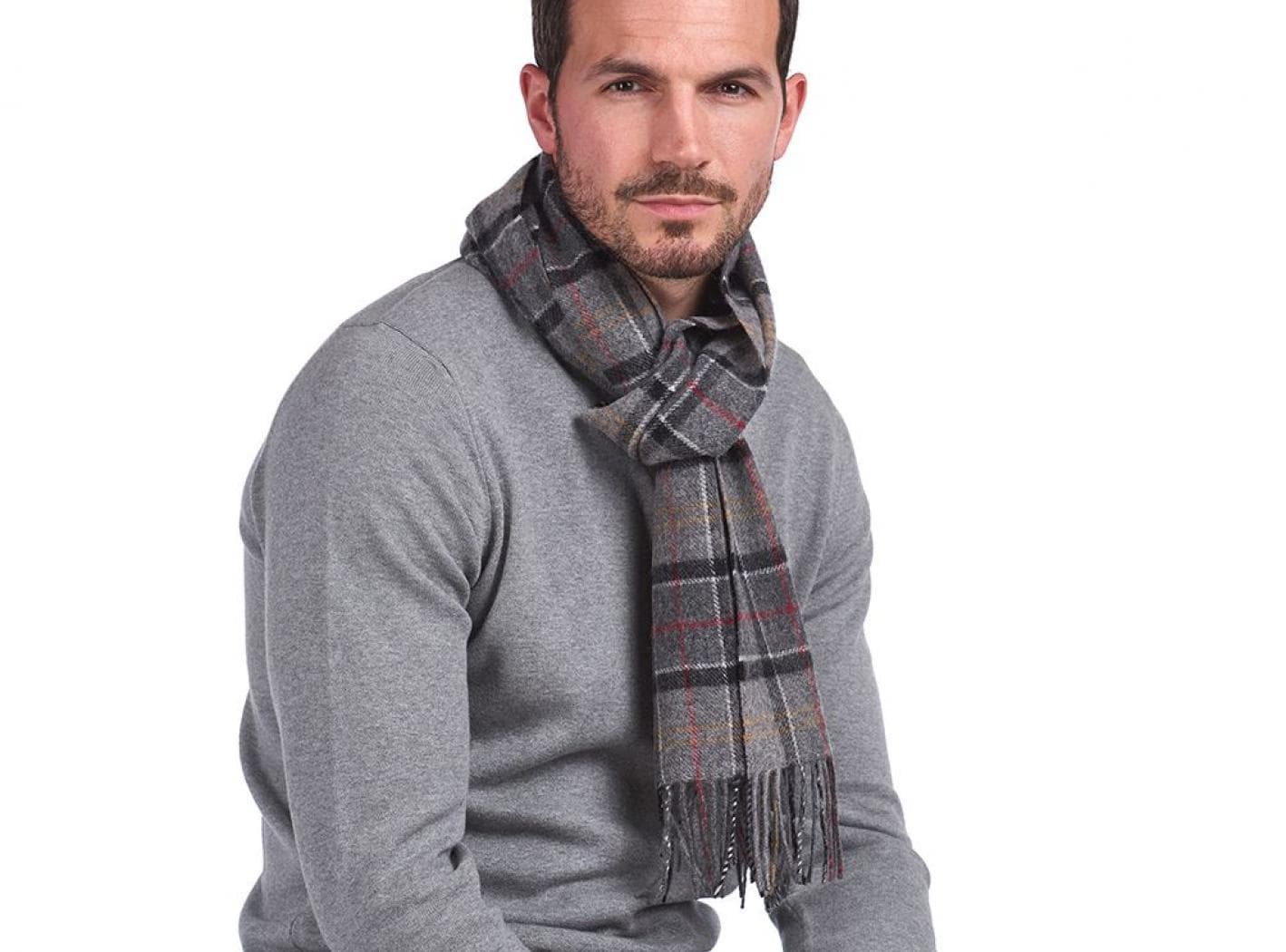 BARBOUR Sciarpa uomo USC0001 SCARF TN71 - 2