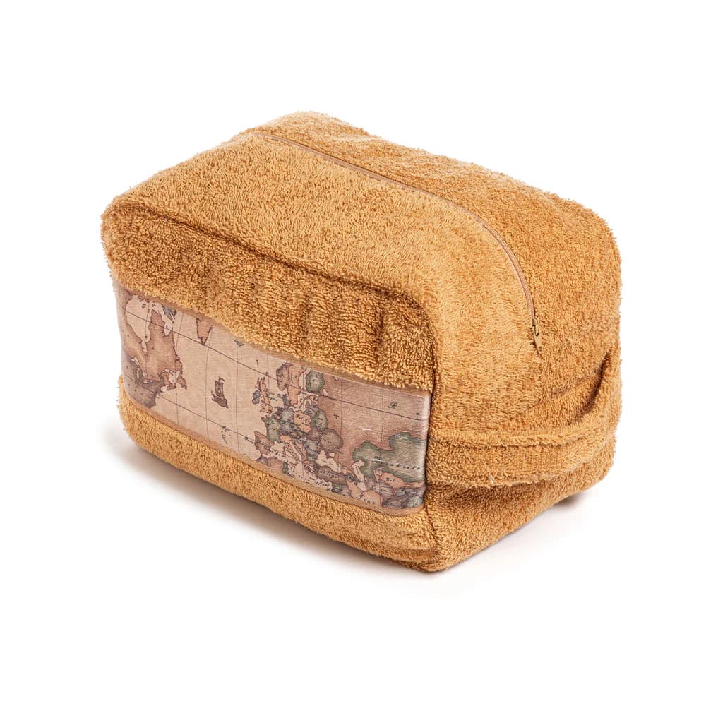 Set Beauty Case + Coppia Asciugamani Alviero Martini 1ª Classe Geo Classic in Cotone 480 g/m² - 3