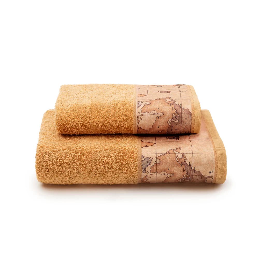Set Beauty Case + Coppia Asciugamani Alviero Martini 1ª Classe Geo Classic in Cotone 480 g/m² - 4