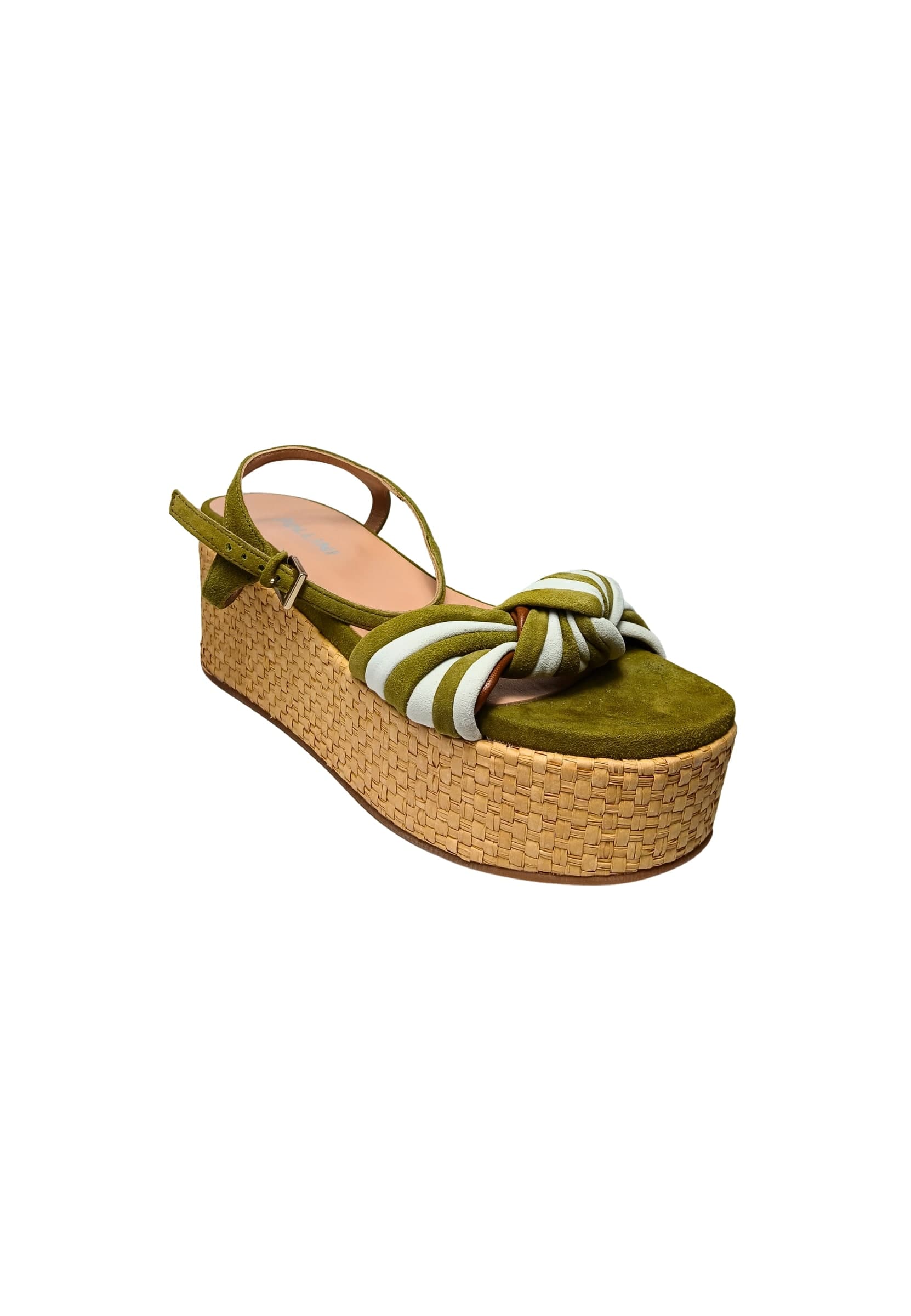 POLLINI SA16118I1ETQ485A Pollini Donna Camoscio Verde - 4