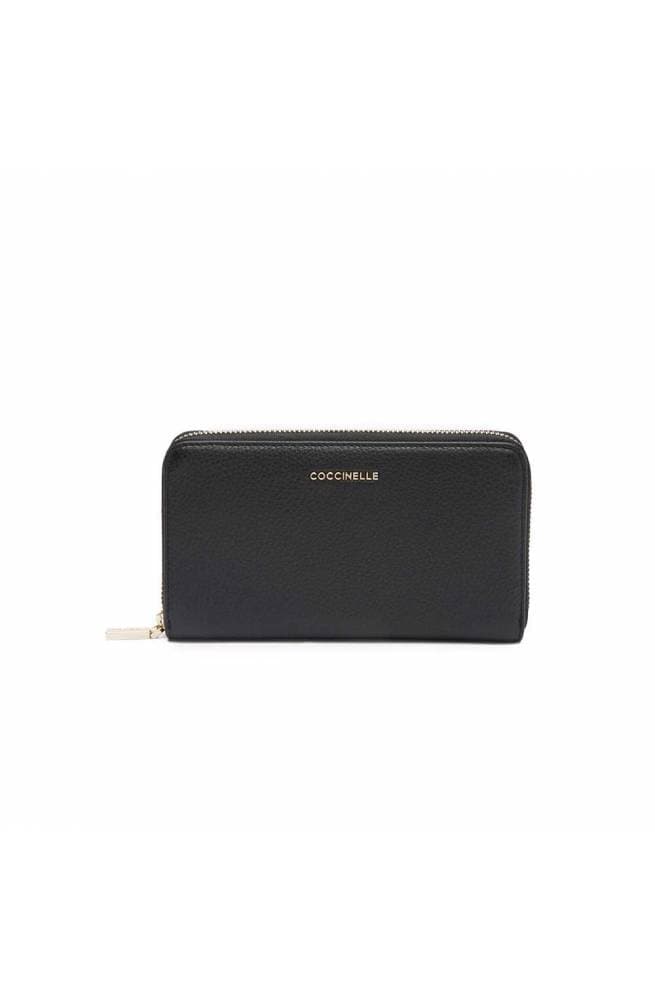 COCCINELLE Portafoglio  METALLIC SOFT Donna Pelle Nero - E2MW5113201001 - 3