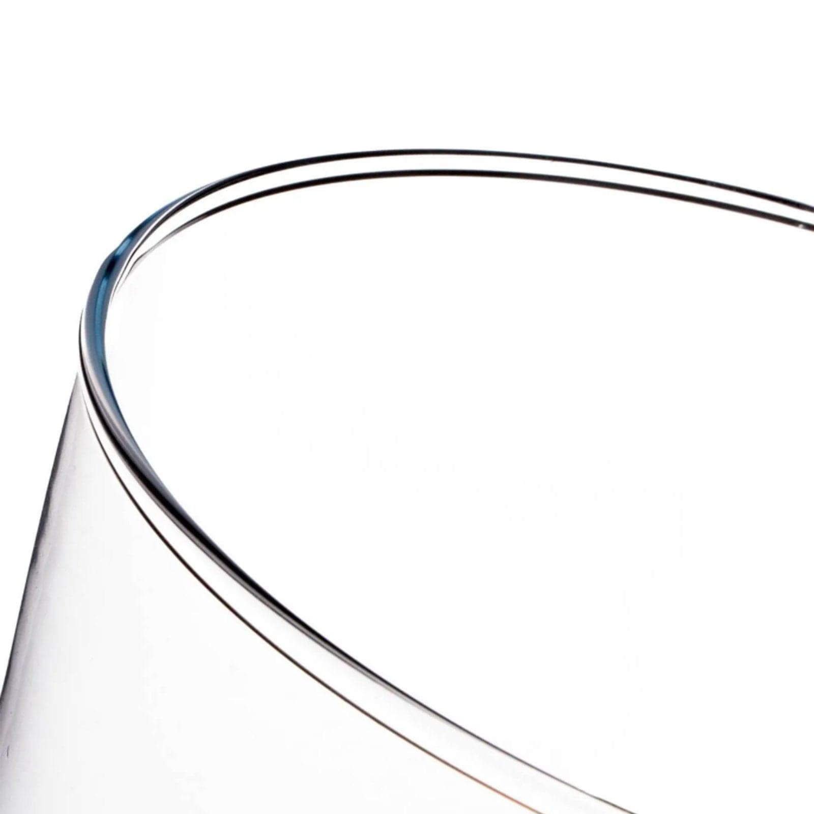 Vaso decorativo in vetro trasparente "Cognac" centritavola h 25 cm - 2