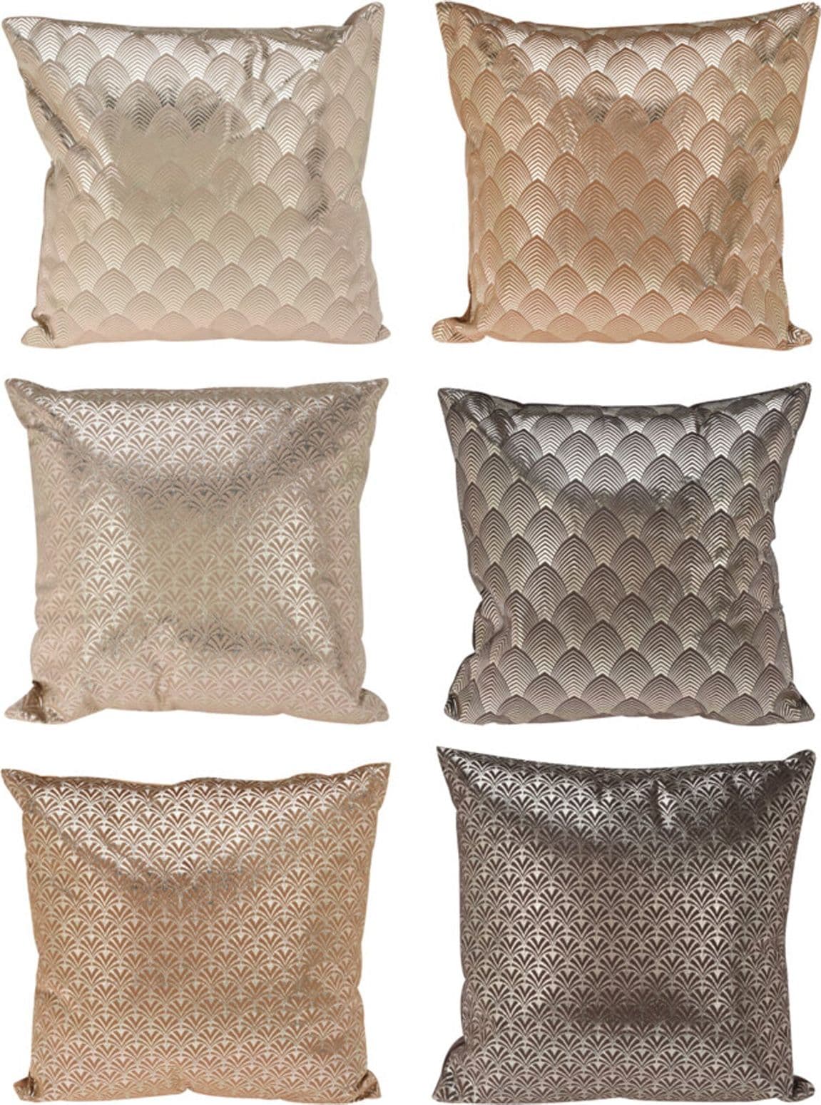 Kit 6 Cuscini in velluto decorazione natalizia per sedie e poltrone 45 x 45 cm - 2