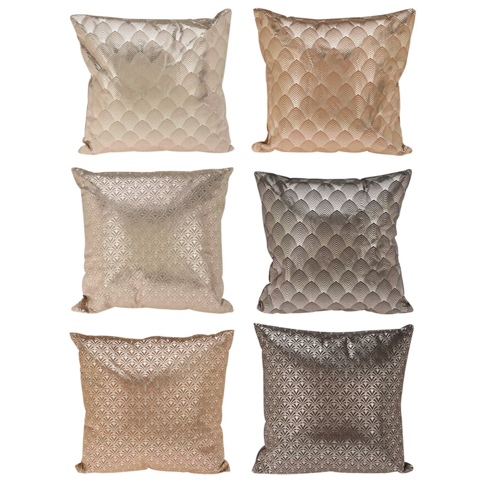 Kit 6 Cuscini in velluto decorazione natalizia per sedie e poltrone 45 x 45 cm - 2