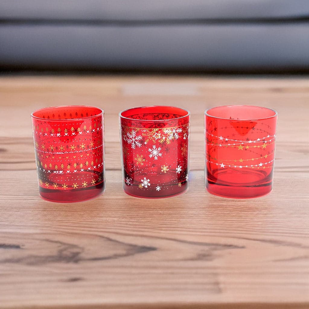 Set da 6 bicchieri in vetro "Royal Stars" da 300 cL Ø 8.3 x h 9 cm - 3