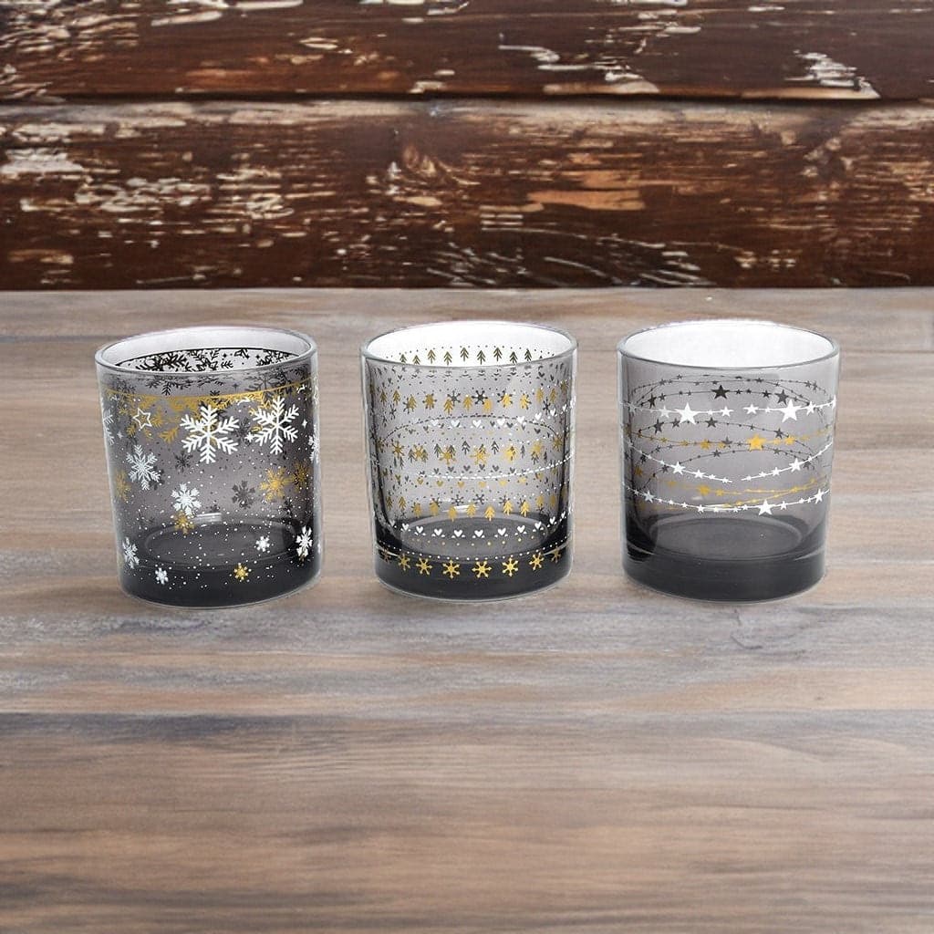Set da 6 bicchieri in vetro "Royal Stars" da 300 cL Ø 8.3 x h 9 cm - 4