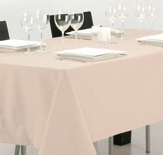 Tovaglia nataliza da 250 x 145 cm, decorazione in plastica, tinta unita - 2