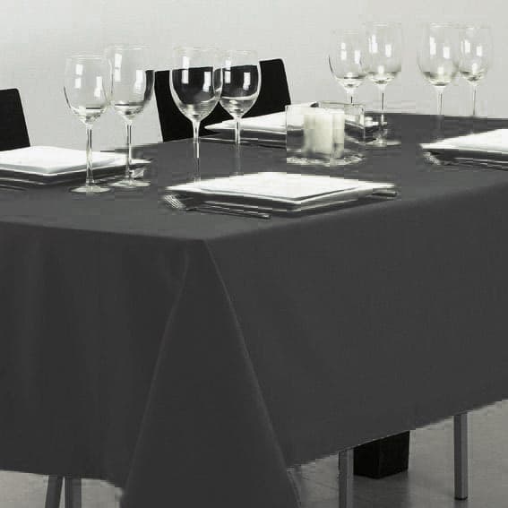 Tovaglia nataliza da 250 x 145 cm, decorazione in plastica, tinta unita - 4
