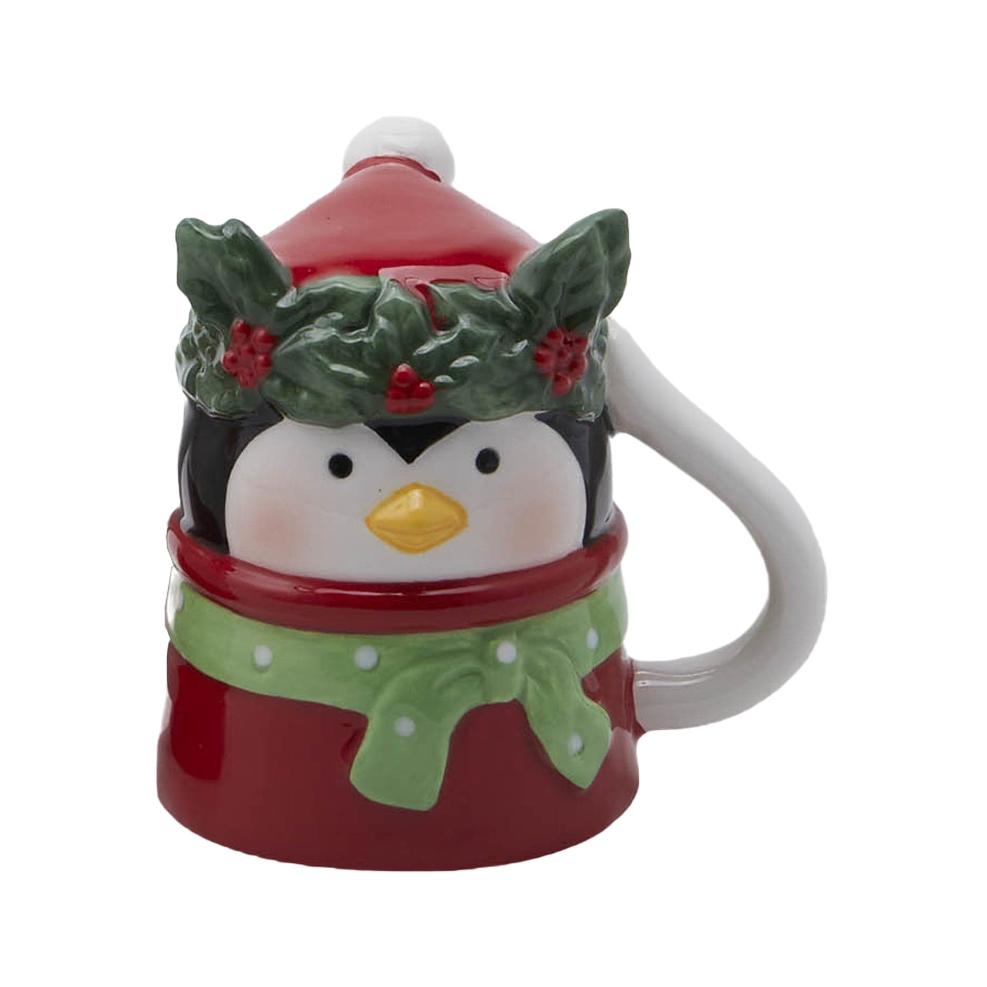 Tazza con personaggi natalizi decorativi per cioccolata calda e latte - 3