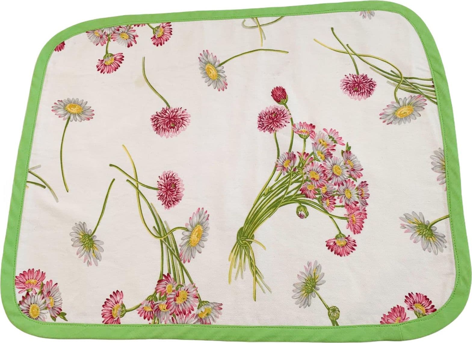 Tovaglietta americana a fantasia floreale 100 % cotone 38 x 48 cm - 2