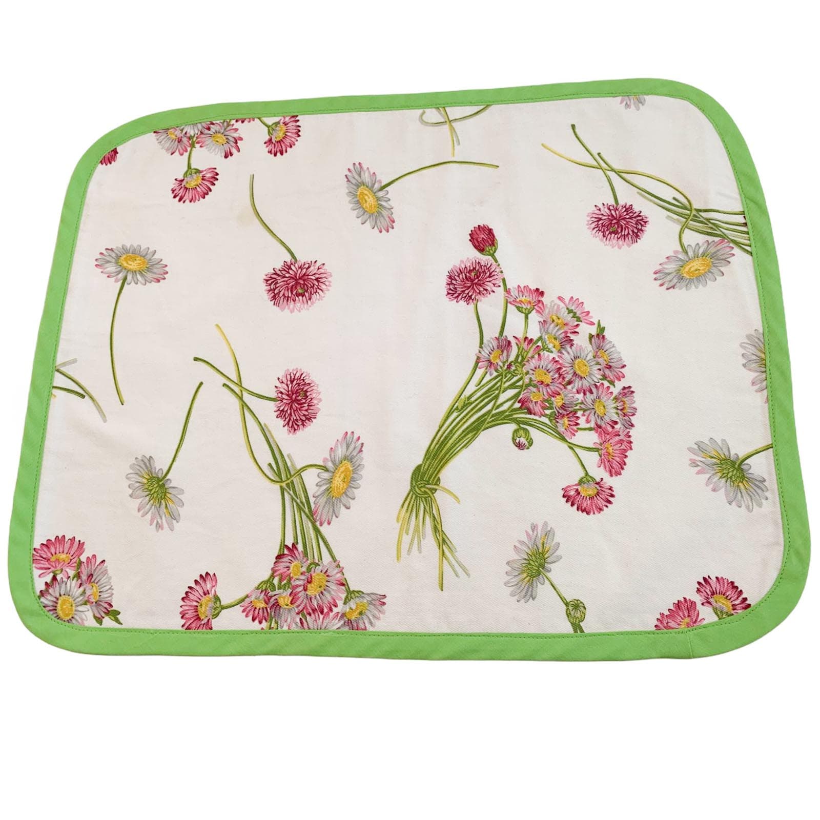 Tovaglietta americana a fantasia floreale 100 % cotone 38 x 48 cm - 2