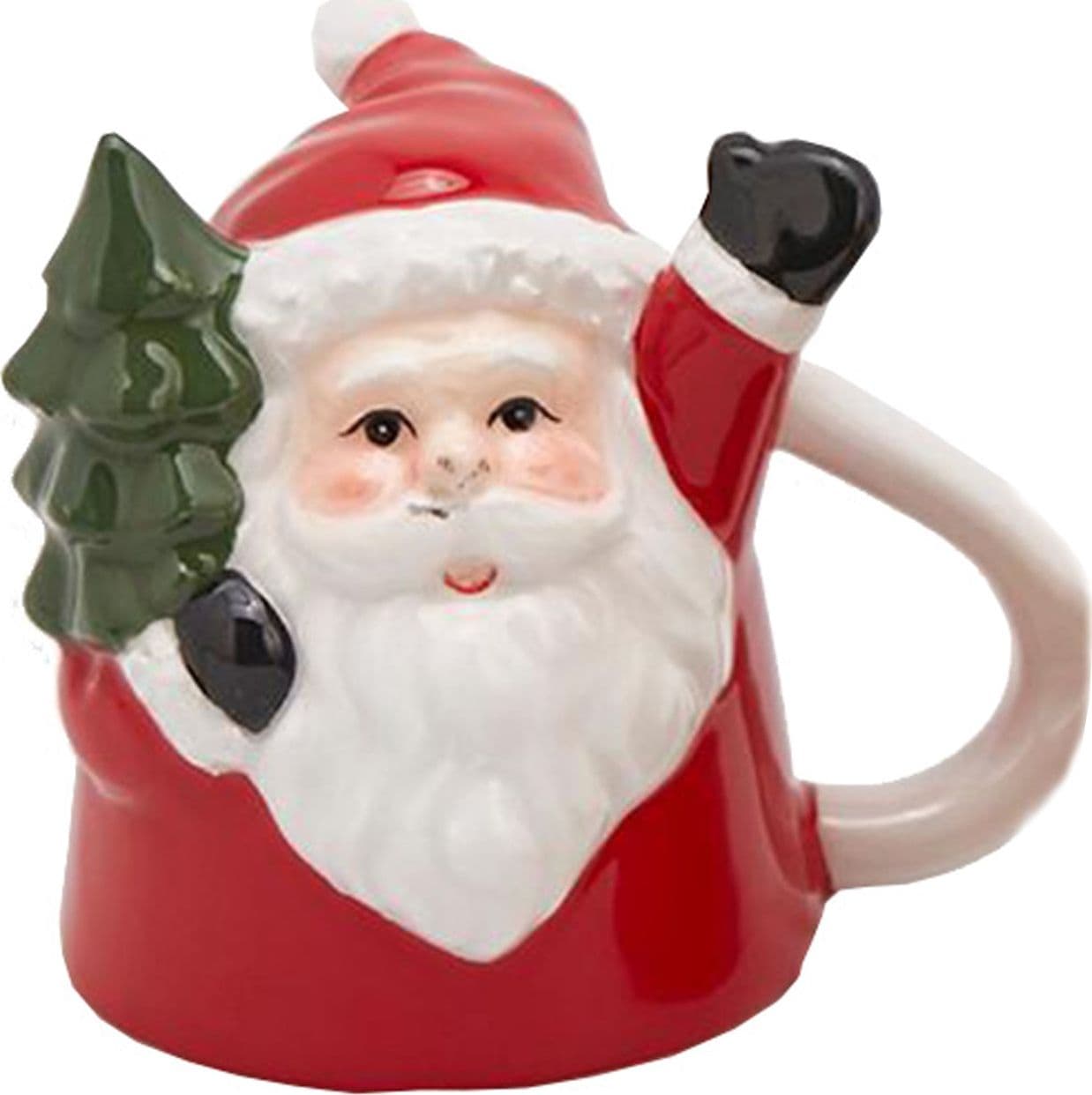 Tazze Natalizie h 7 cm Babbo Natale, Renna e Pupazzo di Neve Ø 6 cm - 3