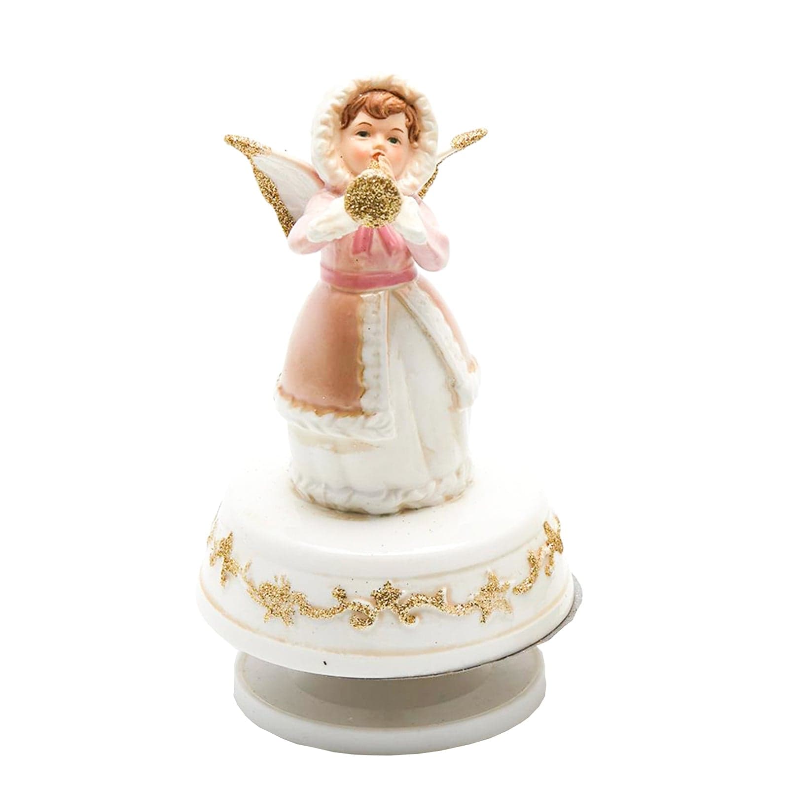 Angelo Kids carillon in poli-resina idea regalo per decorazione natalizia h 16 cm - 4