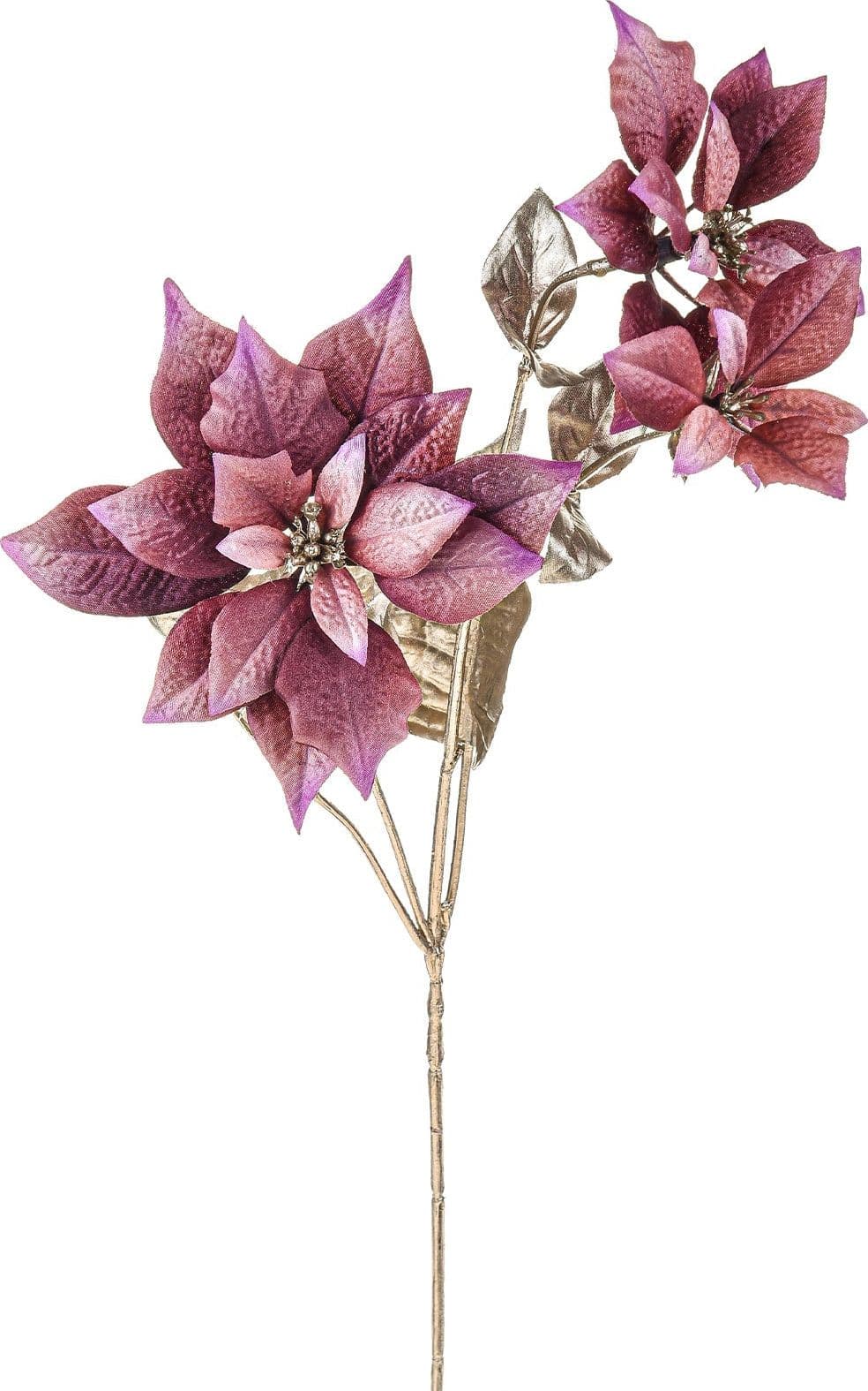 Ramo decorativo per decorazioni e composizioni di fiori h 72 cm - 1