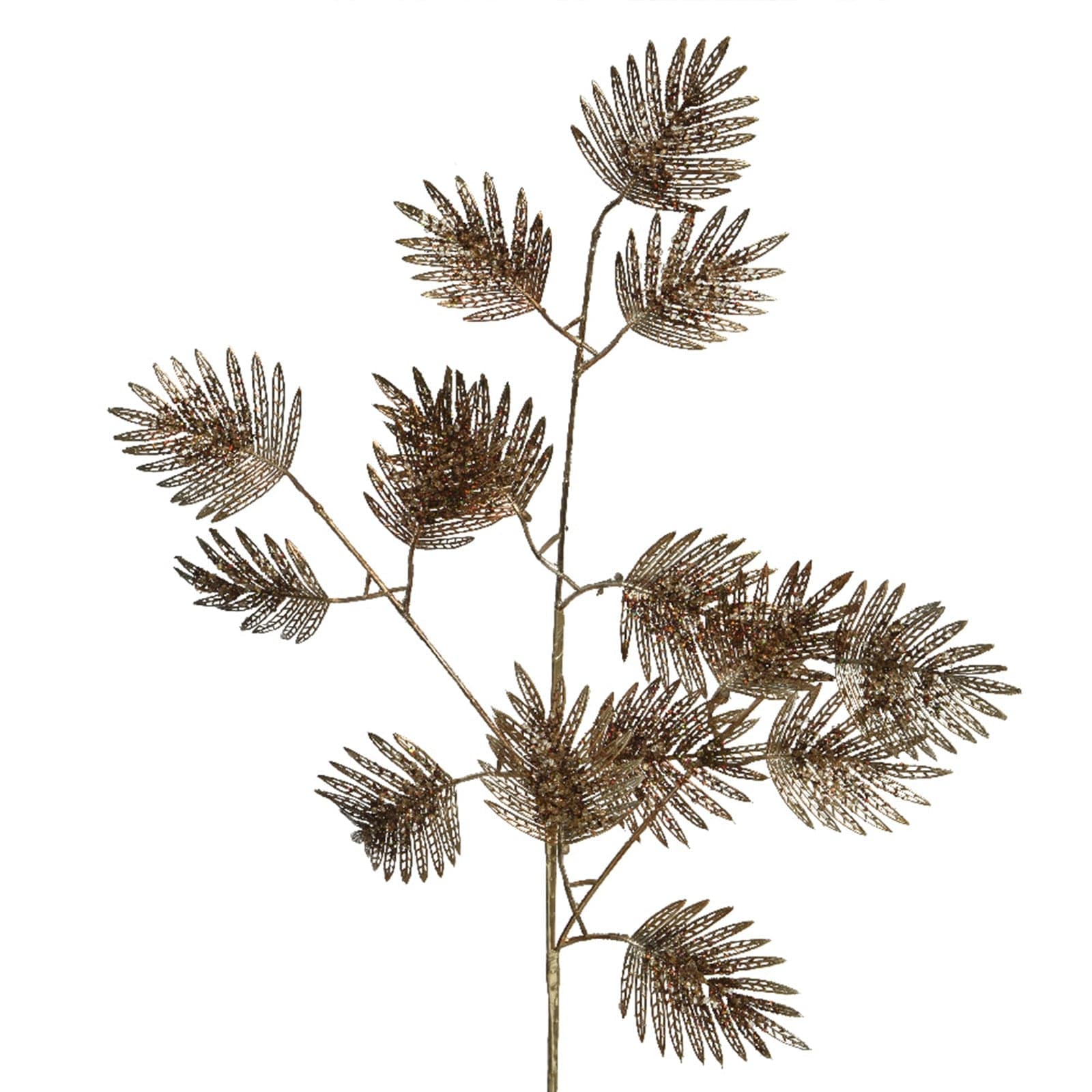 Ramo decorativo color marrone per decorazioni e composizioni di fiori h 75 cm