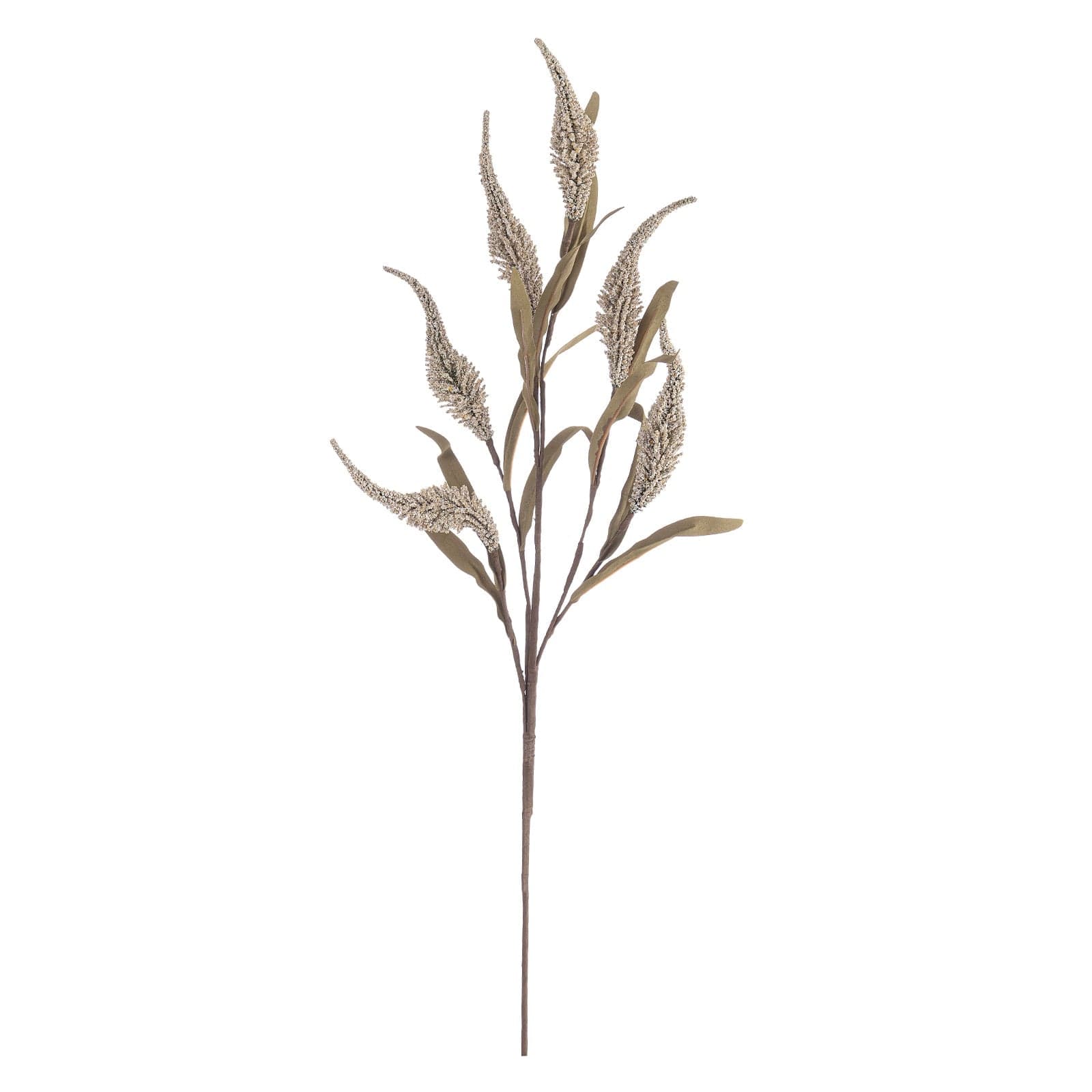 Rametto decorativo "Annie" color Beige in polistirolo per interni ed esterni 80 cm