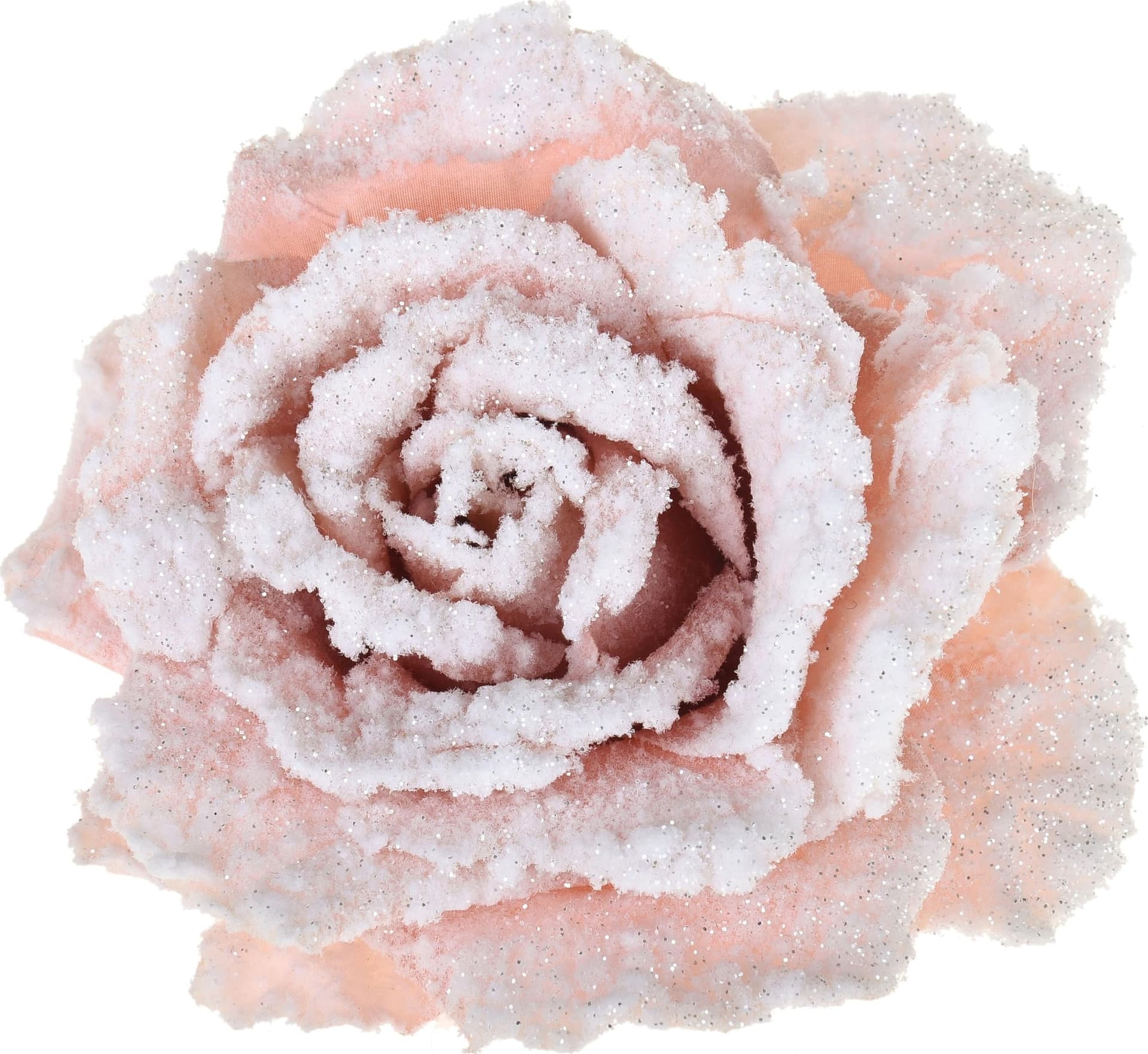 Spillone "Rosa" chiudi pacco per Alberi e Ghirlande natalizie h 15 cm - 2