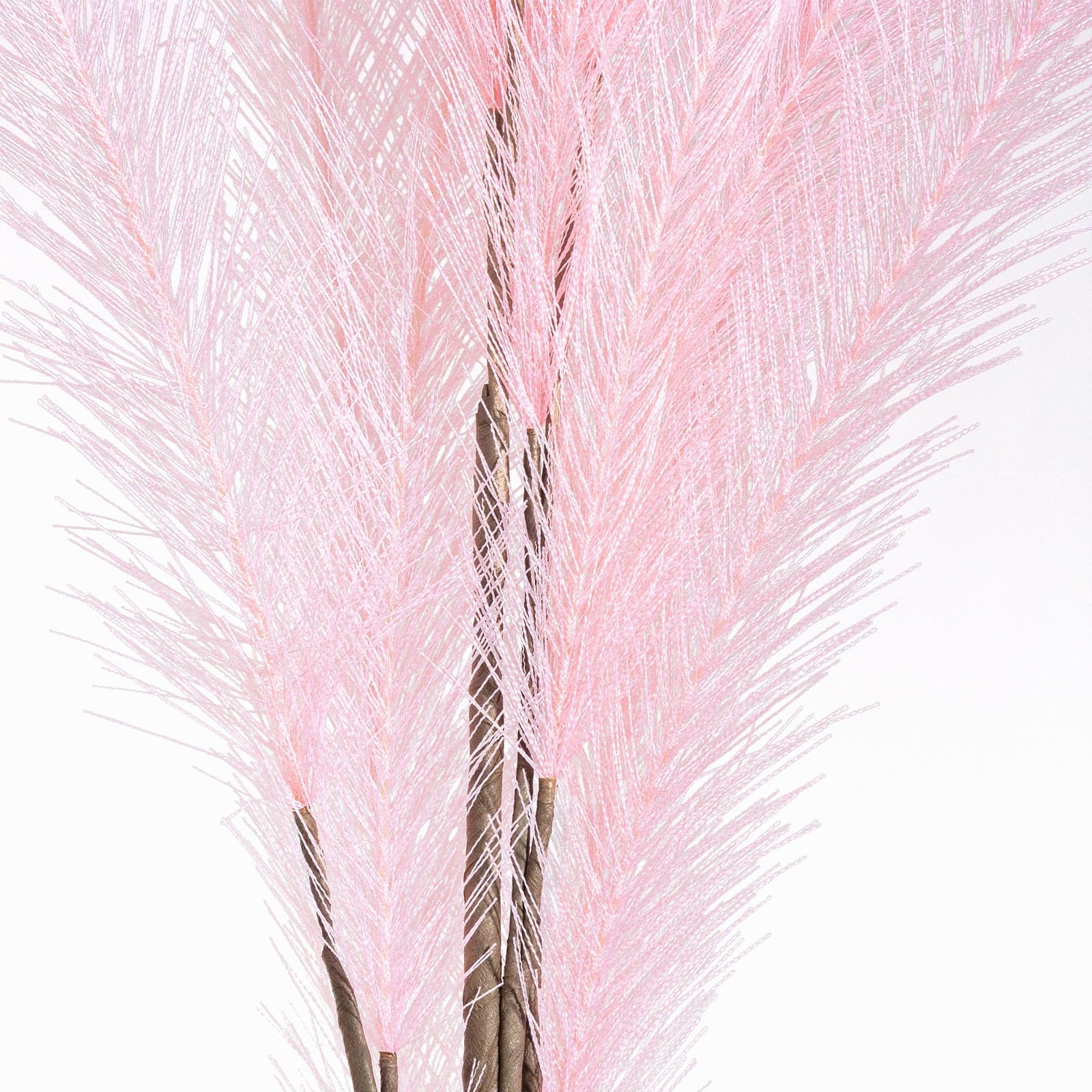 Ramo decorativo "Pavone" color Rosa Ø 10 x h 90 cm - 2