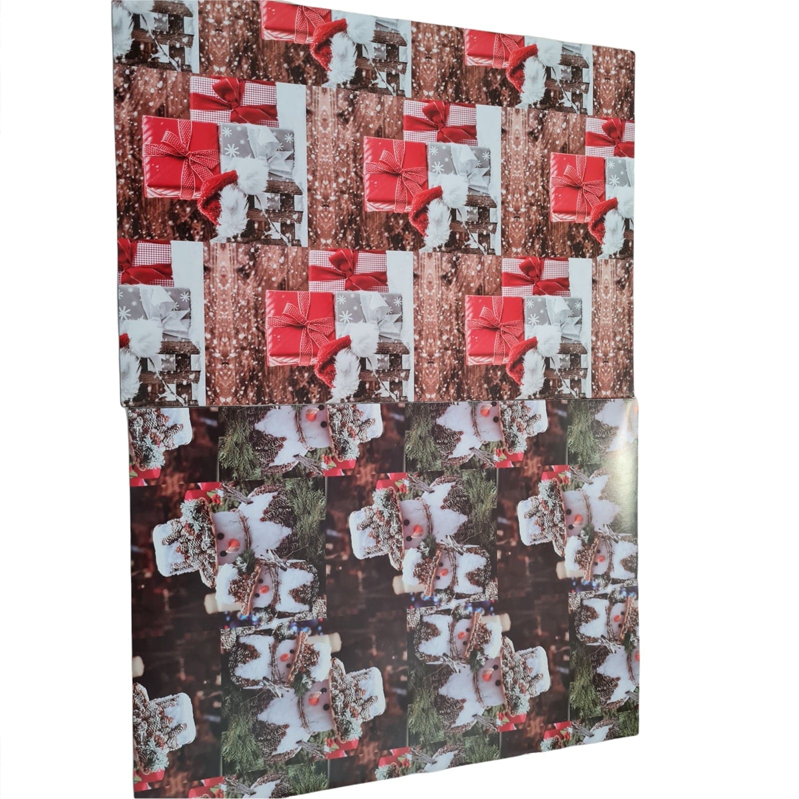Carta da regalo natalizia per decorazioni regali fai da te 70x100 cm - 3