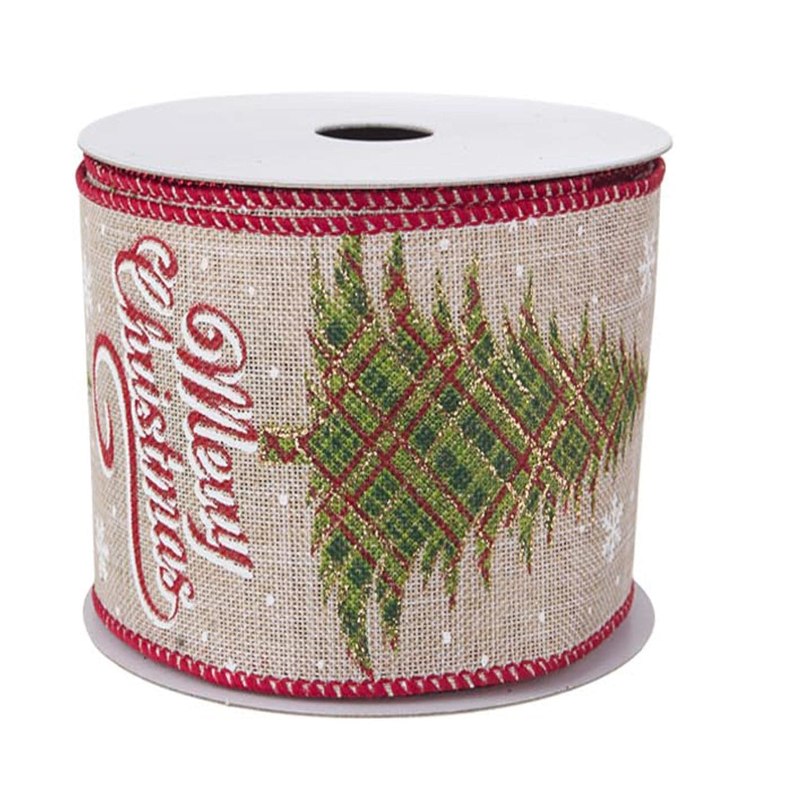 Festone "Natale" in poliestere per decorazioni albero di Natale 400 cm - 4