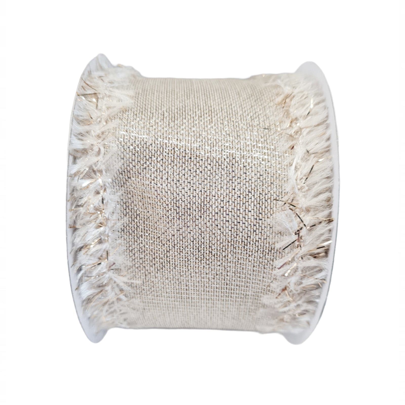 Nastro in tessuto Oro Anticato 63 mm x 4 mt per confezioni natalizie - 2