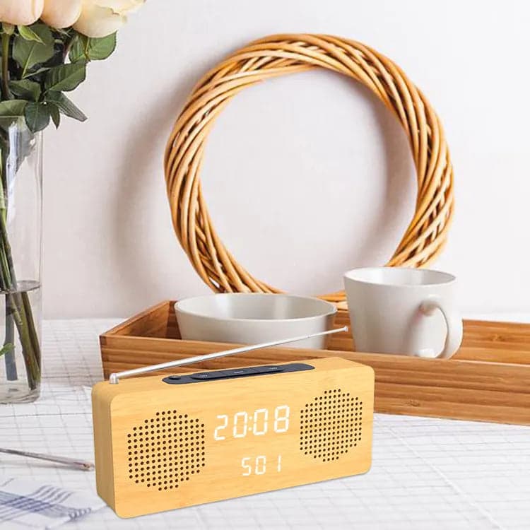 Ghirlanda dietro porta natalizio decorazione in legno naturale Ø 30 cm - 2