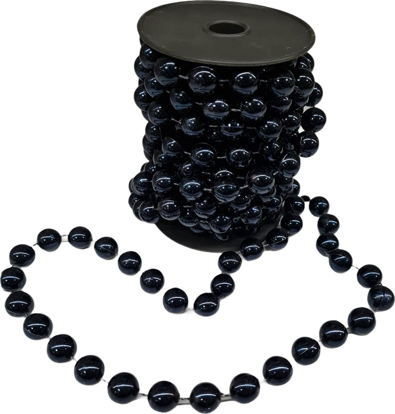 Festone natalizio per Albero di natale con perlette, lungo 5 metri, spessore 14 mm - 2